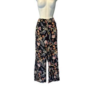 Wide Legged Floral Pants